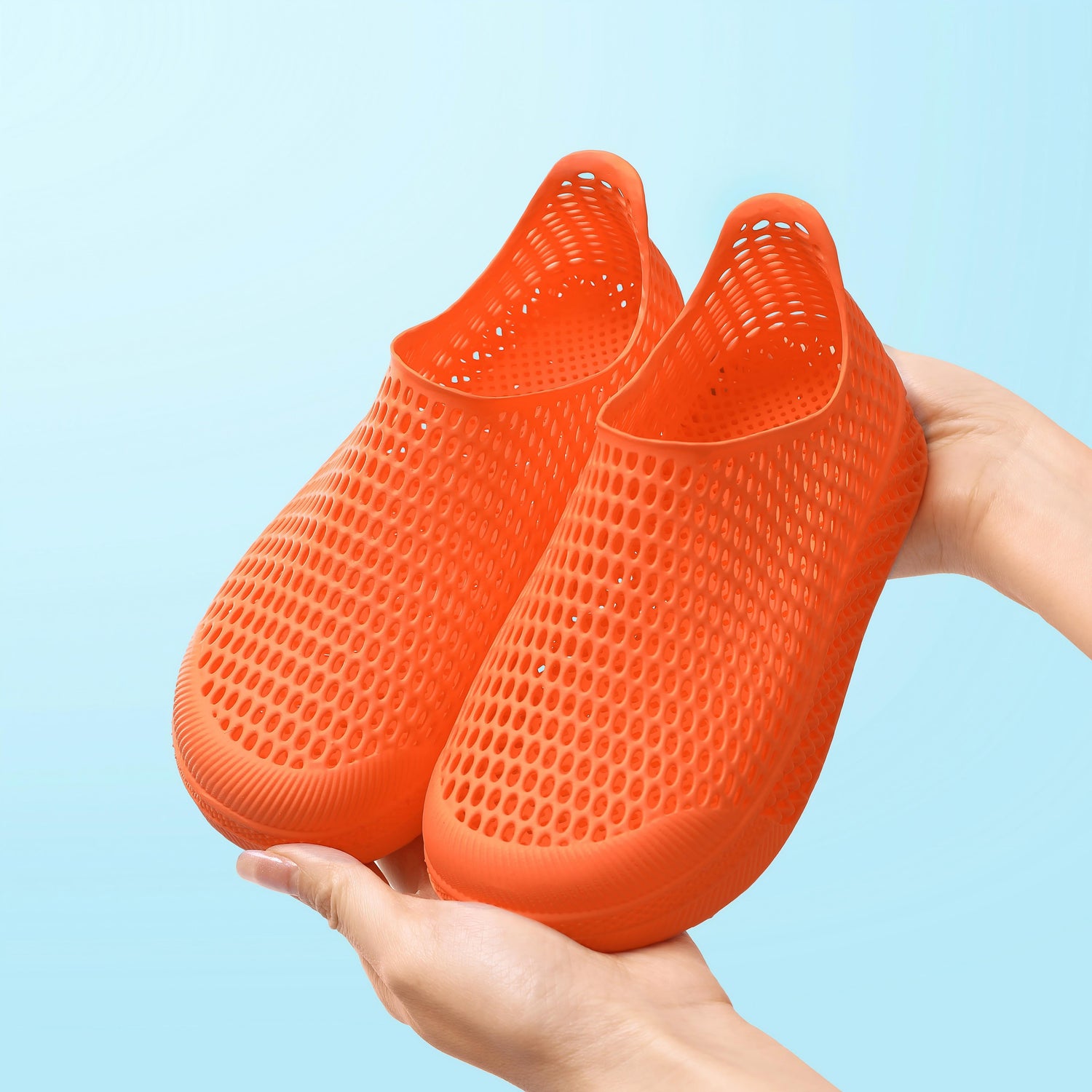 Guardian Orbit 3D printed kids shoes — Orange (view 2)