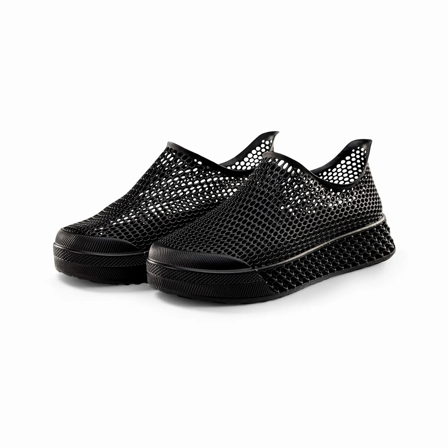 Leisure Path 3D printed casual sneakers — Black (view 5)
