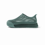 Leisure Path 3D printed casual sneakers — Cyan (view 3)