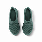 Leisure Path 3D printed casual sneakers — Cyan (view 4)