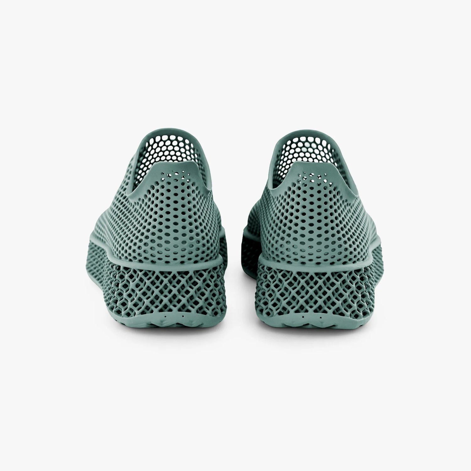Leisure Path 3D printed casual sneakers — Cyan (view 6)