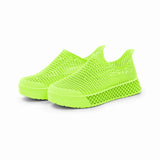Leisure Path 3D printed casual sneakers — Green (view 5)