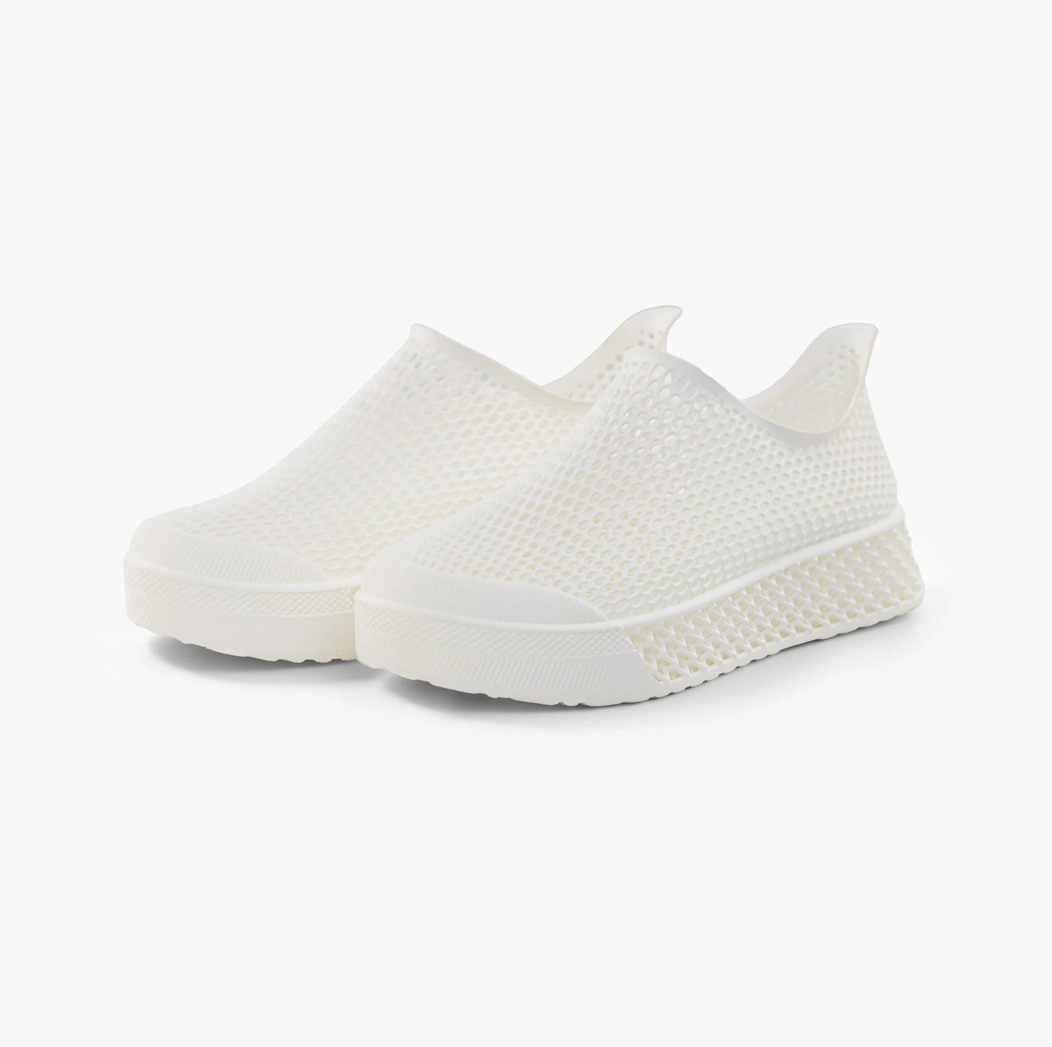 Leisure Path 3D printed casual sneakers — White (view 5)